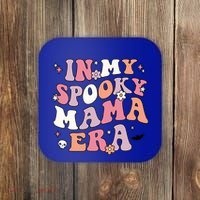 In My Spooky Mama Era Retro Halloween Witchy One Spooky Mom Gift Coaster thumb 0