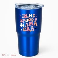 In My Spooky Mama Era Retro Halloween Witchy One Spooky Mom Gift Tumbler thumb 0