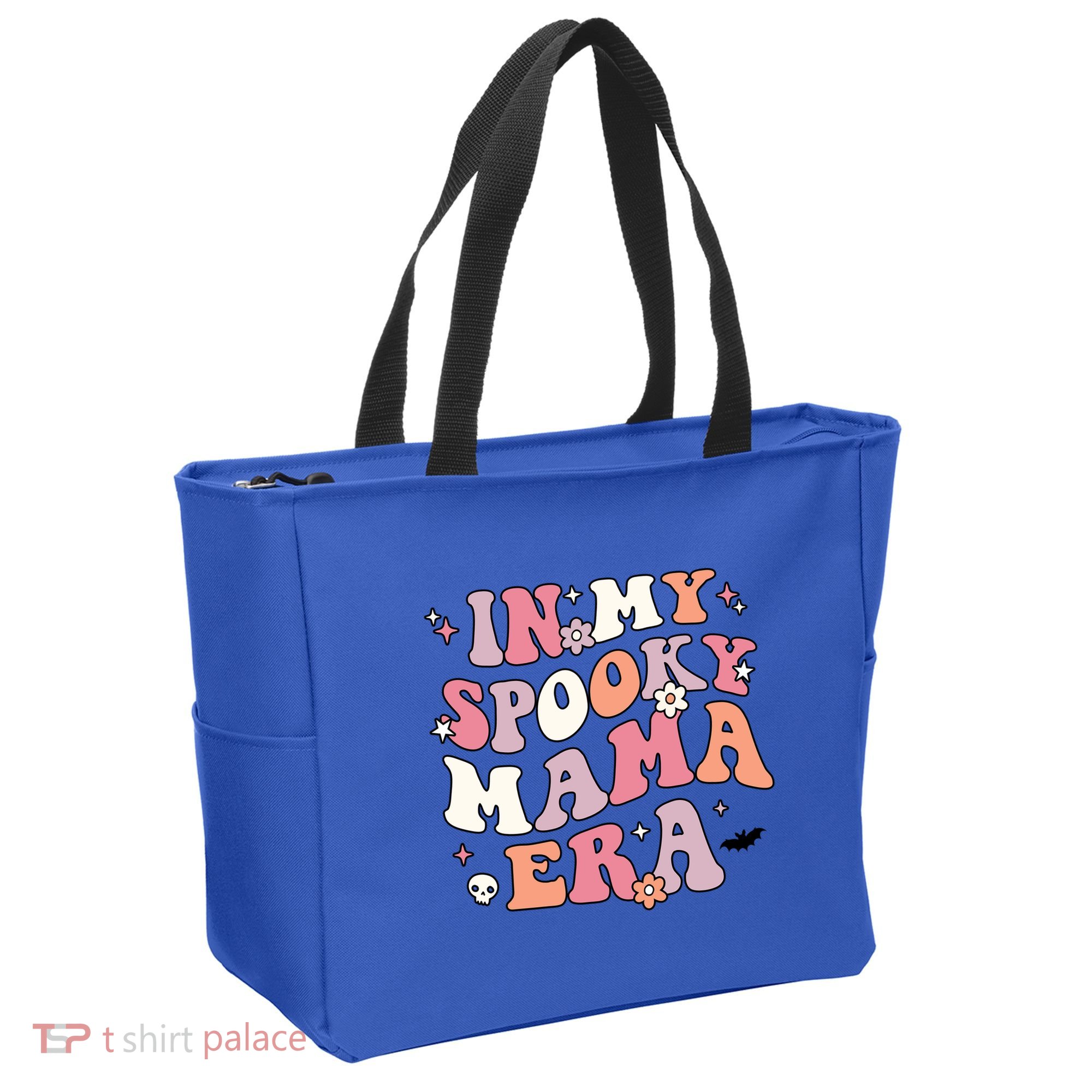In My Spooky Mama Era Retro Halloween Witchy One Spooky Mom Gift Tote Bag
