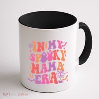 In My Spooky Mama Era Halloween Spooky Mom Gift Coffee Mug thumb 1
