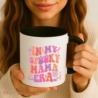 In My Spooky Mama Era Halloween Spooky Mom Gift Coffee Mug thumb 3