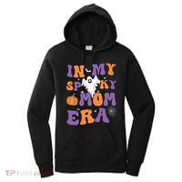In My Spooky Mom Era Funny Halloween Groovy Meaningful Gift Women's Hoodie thumb 0
