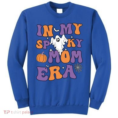 In My Spooky Mom Era Funny Halloween Groovy Meaningful Gift Sweatshirt