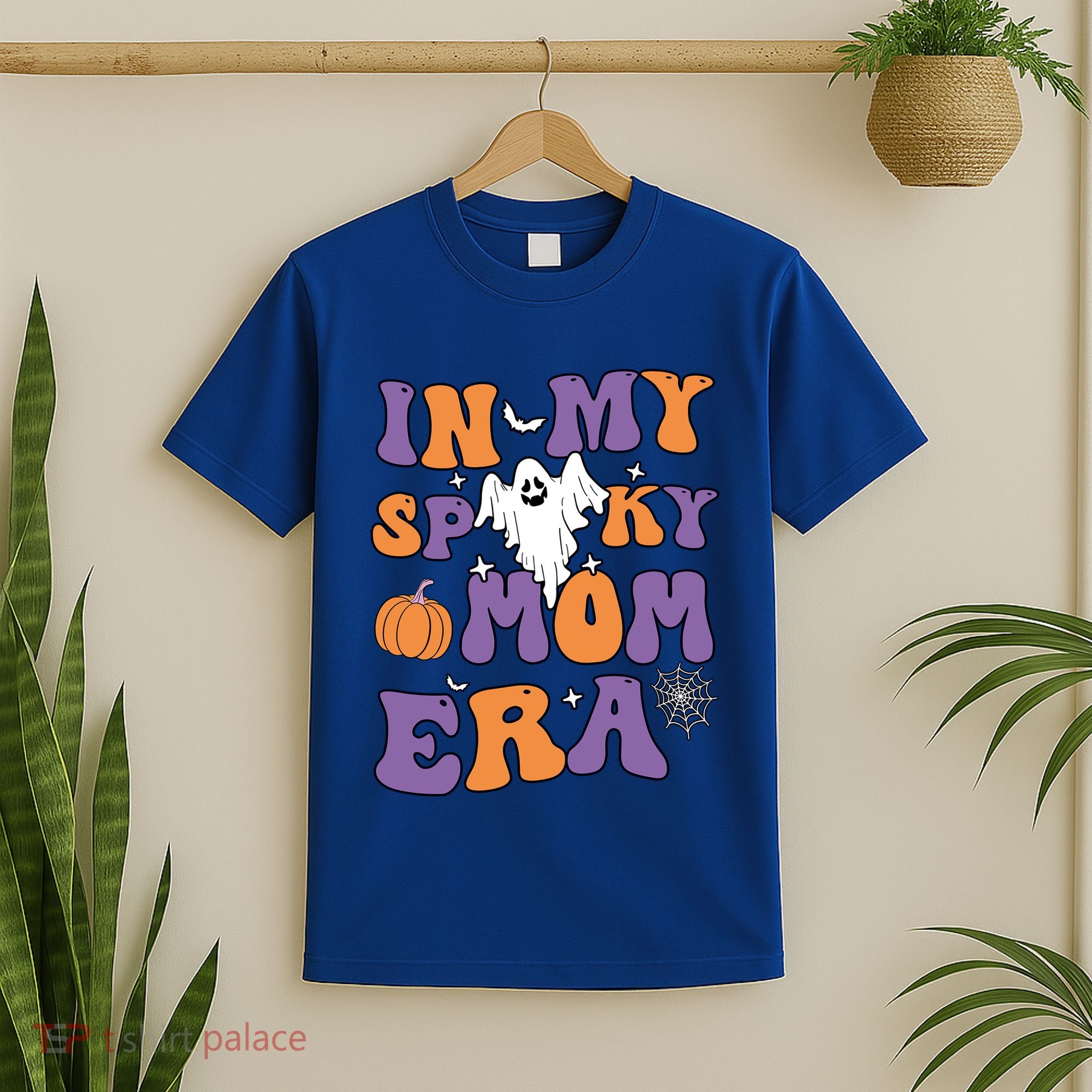 In My Spooky Mom Era Funny Halloween Groovy Meaningful Gift T-Shirt