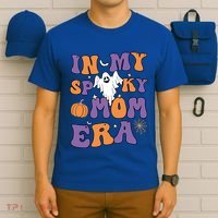 In My Spooky Mom Era Funny Halloween Groovy Meaningful Gift T-Shirt thumb 6
