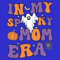 In My Spooky Mom Era Funny Halloween Groovy Meaningful Gift T-Shirt thumb 7
