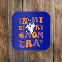 In My Spooky Mom Era Funny Halloween Groovy Meaningful Gift Coaster thumb 0