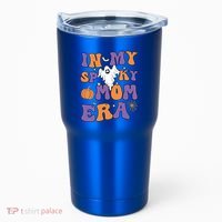 In My Spooky Mom Era Funny Halloween Groovy Meaningful Gift Tumbler thumb 0