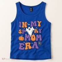 In My Spooky Mom Era Funny Halloween Groovy Meaningful Gift Tank Top thumb 2
