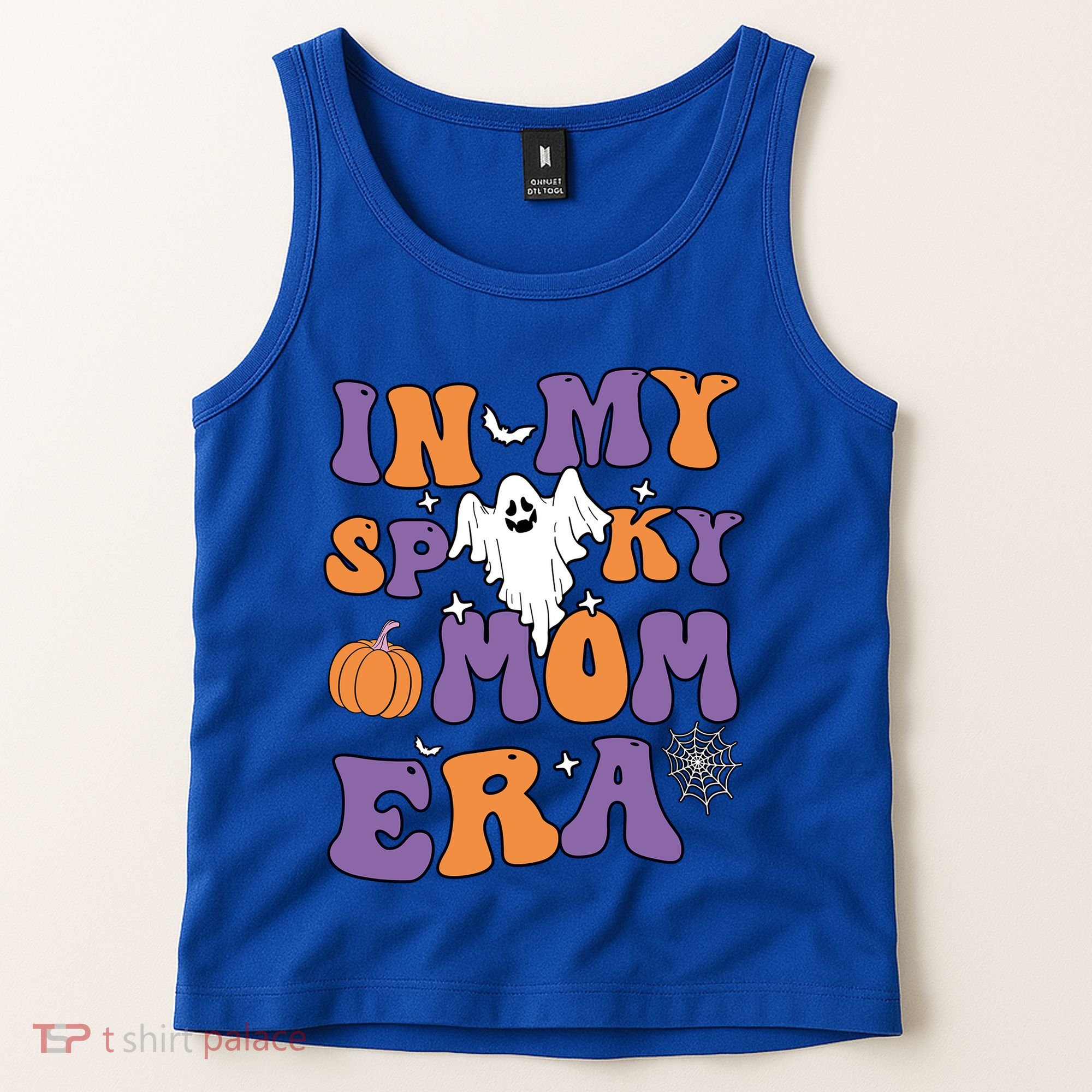 In My Spooky Mom Era Funny Halloween Groovy Meaningful Gift Tank Top