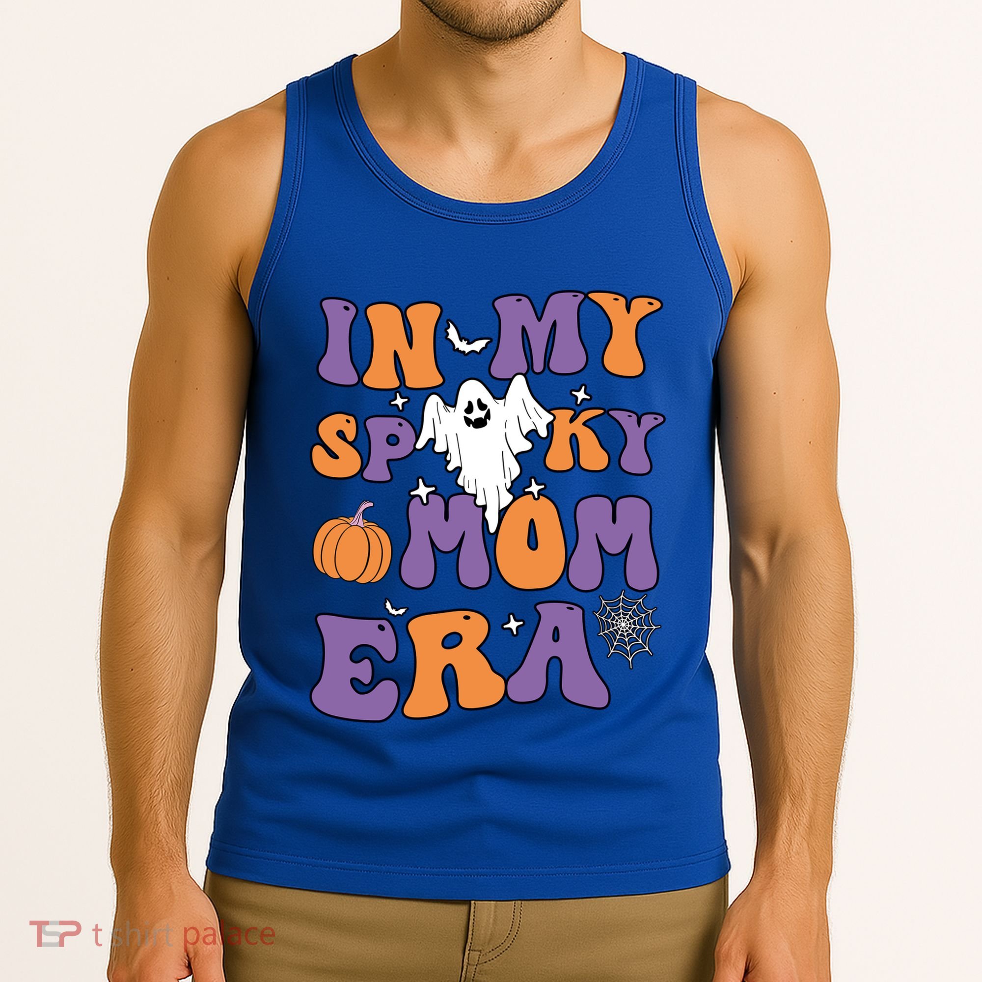 In My Spooky Mom Era Funny Halloween Groovy Meaningful Gift Tank Top