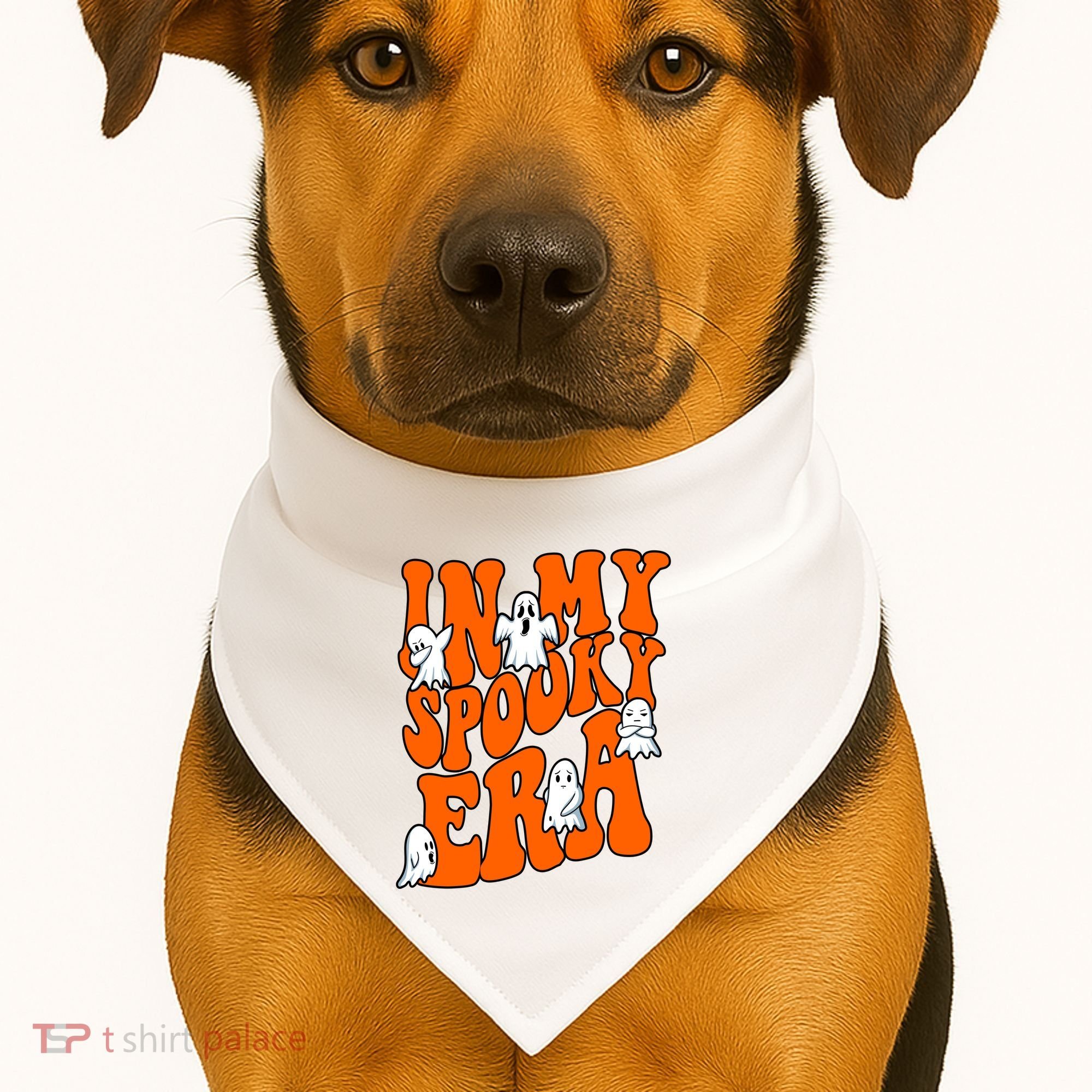 In My Spooky Era Halloween Groovy USA-Made Doggie Bandana