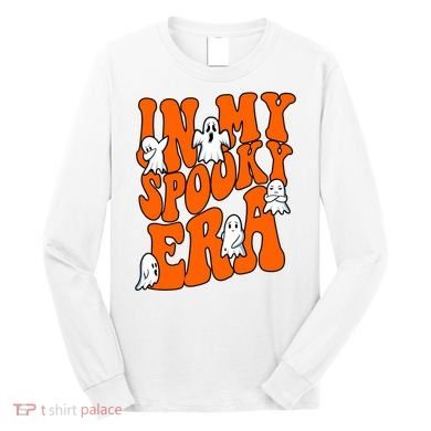 In My Spooky Era Halloween Groovy Long Sleeve Shirt