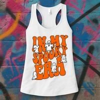 In My Spooky Era Halloween Groovy Women's Tank Top thumb 3