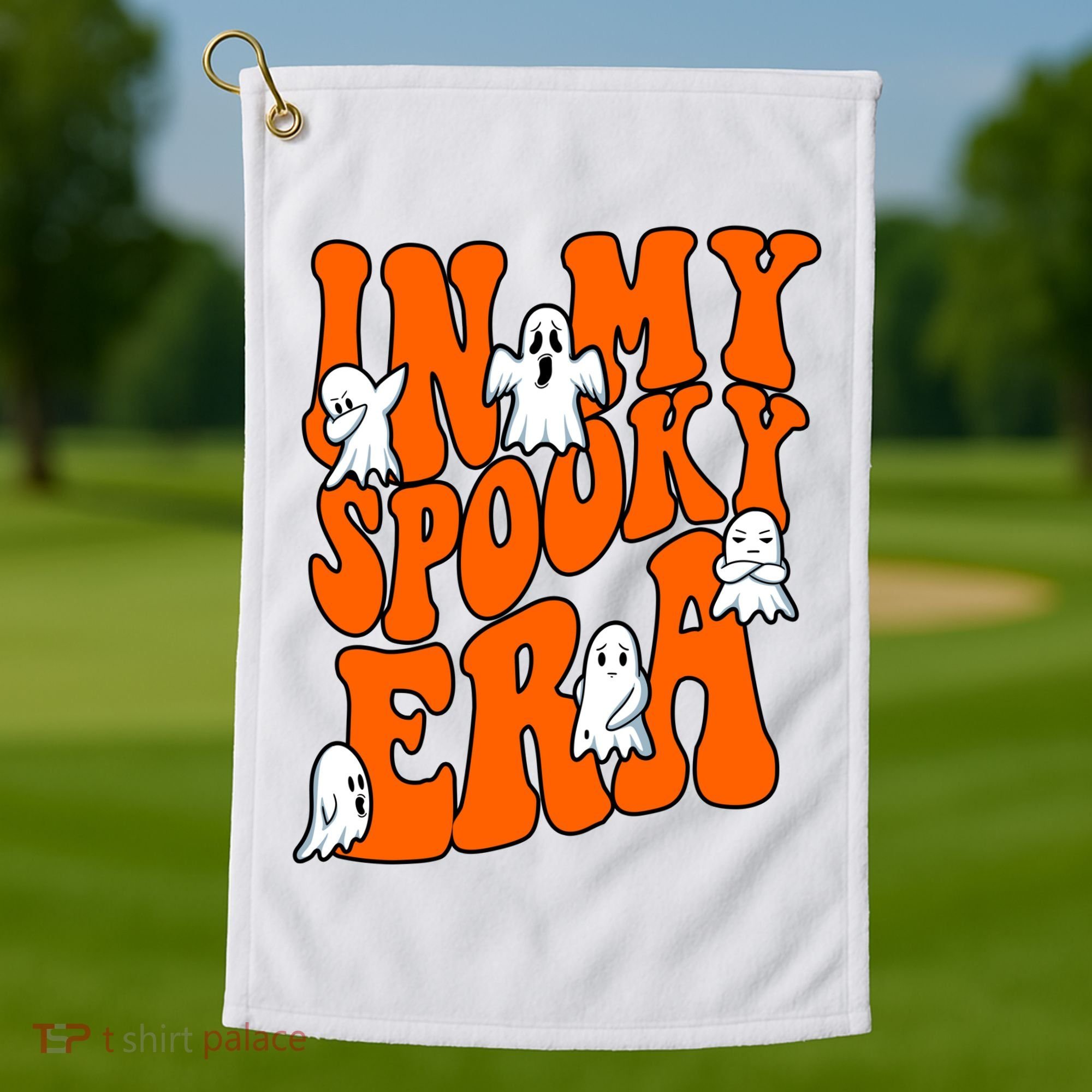 In My Spooky Era Halloween Groovy Golf Towel