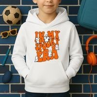 In My Spooky Era Halloween Groovy Kids Hoodie thumb 2