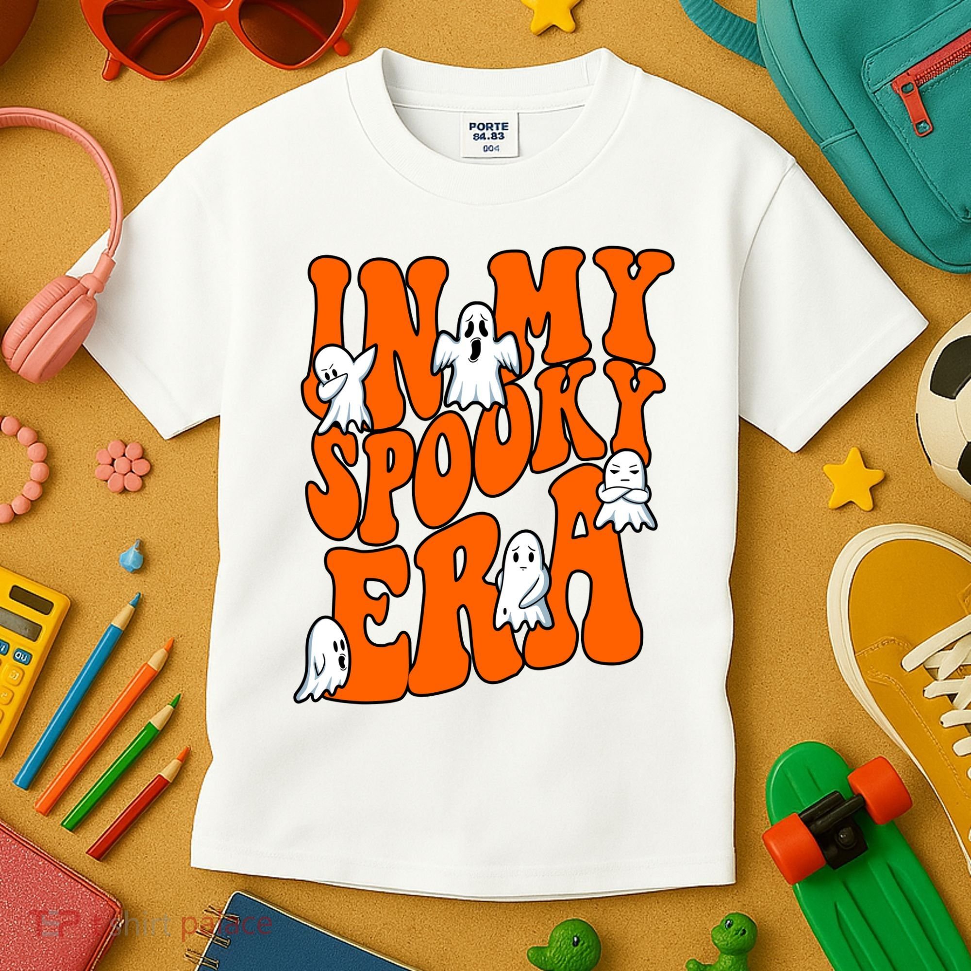 In My Spooky Era Halloween Groovy Kids T-Shirt