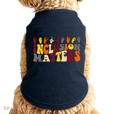 Inclusion Matters Sign Language Doggie Tank