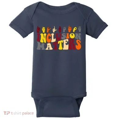 Inclusion Matters Sign Language Baby Bodysuit