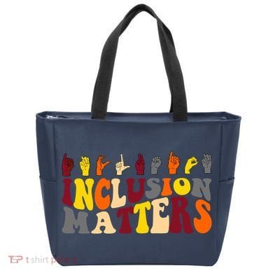 Inclusion Matters Sign Language Tote Bag