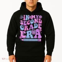 In My Second Grade Era Girl Back To School 2nd Grade Teacher Hoodie thumb 2