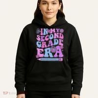 In My Second Grade Era Girl Back To School 2nd Grade Teacher Hoodie thumb 5