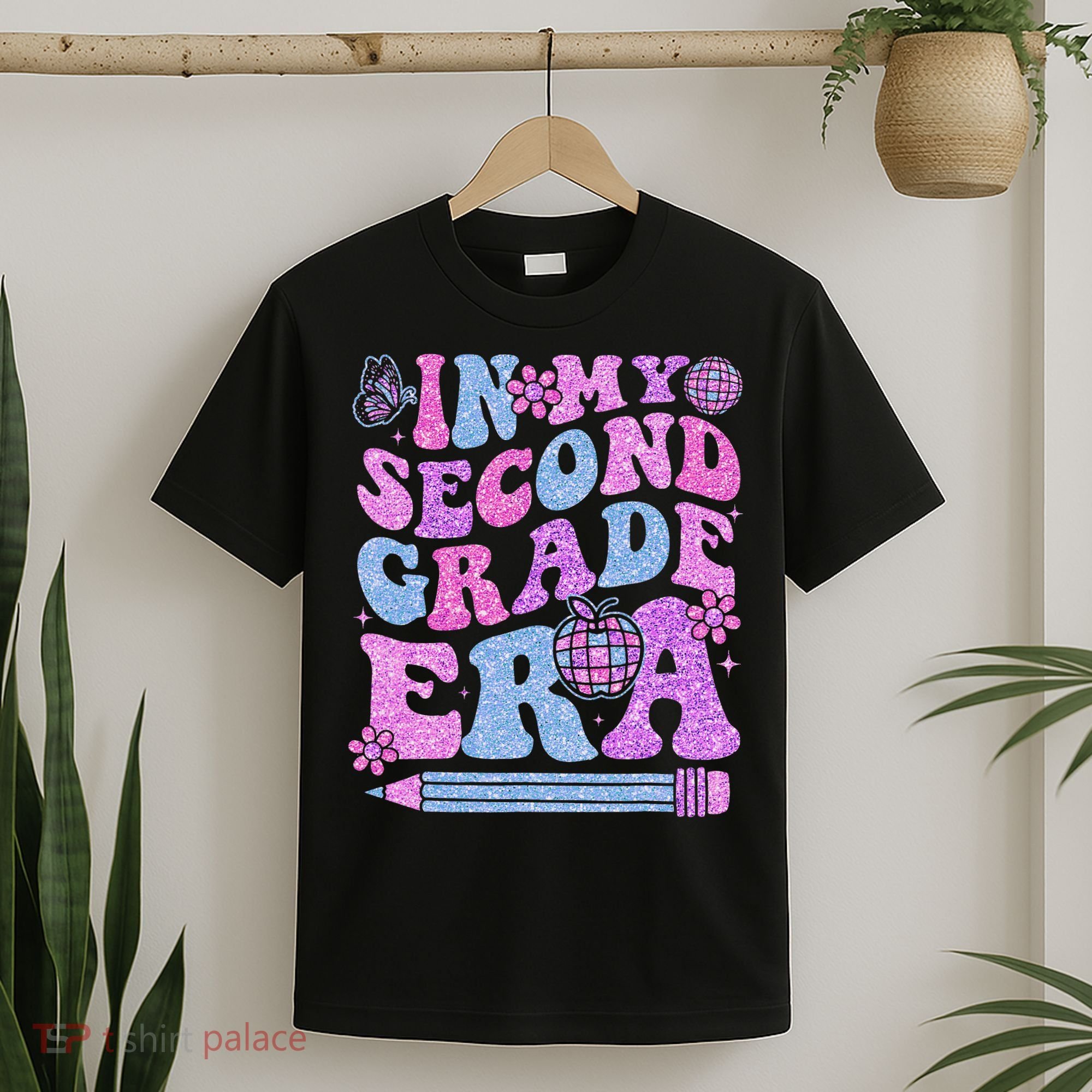 In My Second Grade Era Girl Back To School 2nd Grade Teacher T-Shirt