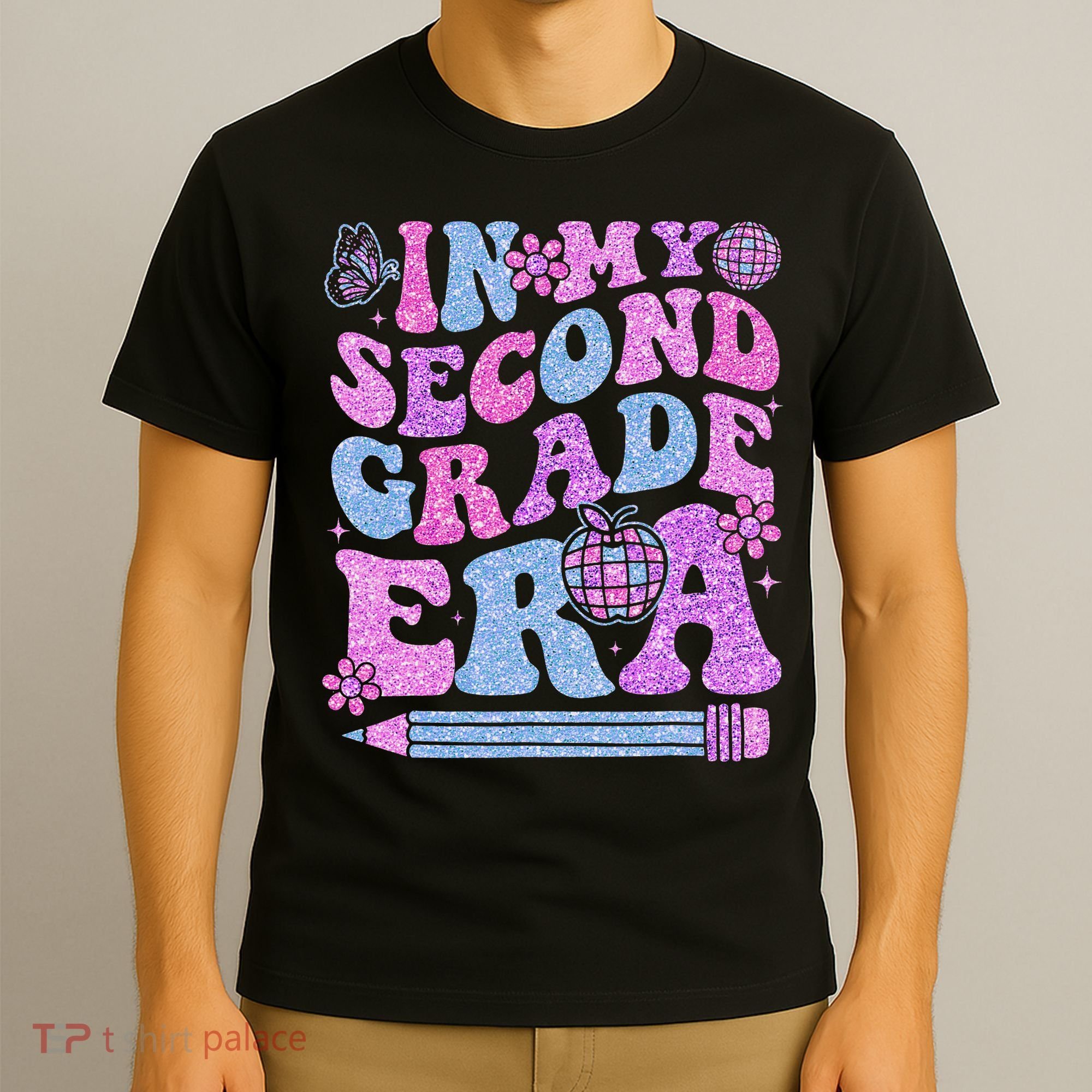 In My Second Grade Era Girl Back To School 2nd Grade Teacher T-Shirt