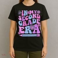In My Second Grade Era Girl Back To School 2nd Grade Teacher T-Shirt thumb 4