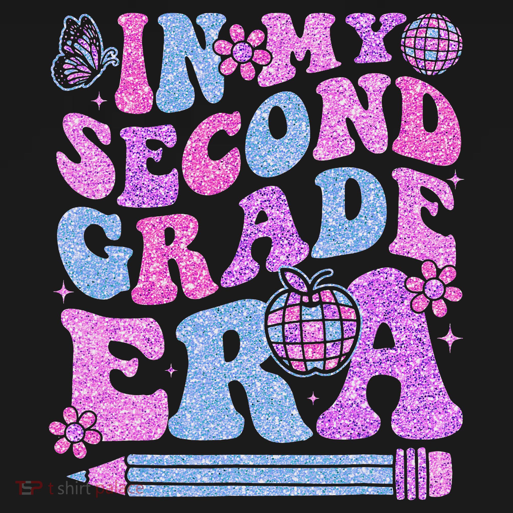 In My Second Grade Era Girl Back To School 2nd Grade Teacher Women's Hoodie