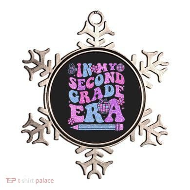 In My Second Grade Era Girl Back To School 2nd Grade Teacher Ornament