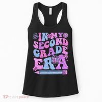 In My Second Grade Era Girl Back To School 2nd Grade Teacher Women's Tank Top thumb 0