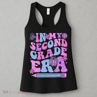 In My Second Grade Era Girl Back To School 2nd Grade Teacher Women's Tank Top thumb 3