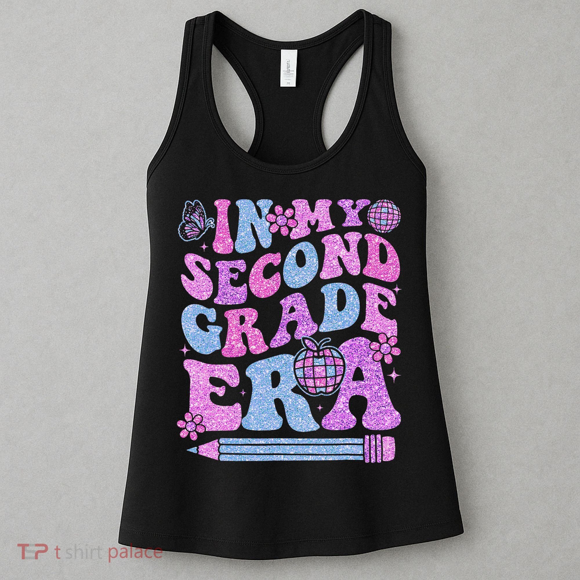 In My Second Grade Era Girl Back To School 2nd Grade Teacher Women's Tank Top