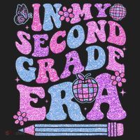 In My Second Grade Era Girl Back To School 2nd Grade Teacher Hat thumb 2