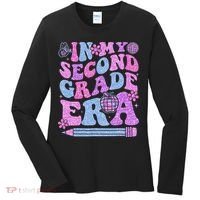 In My Second Grade Era Girl Back To School 2nd Grade Teacher Women's Long Sleeve Shirt thumb 0