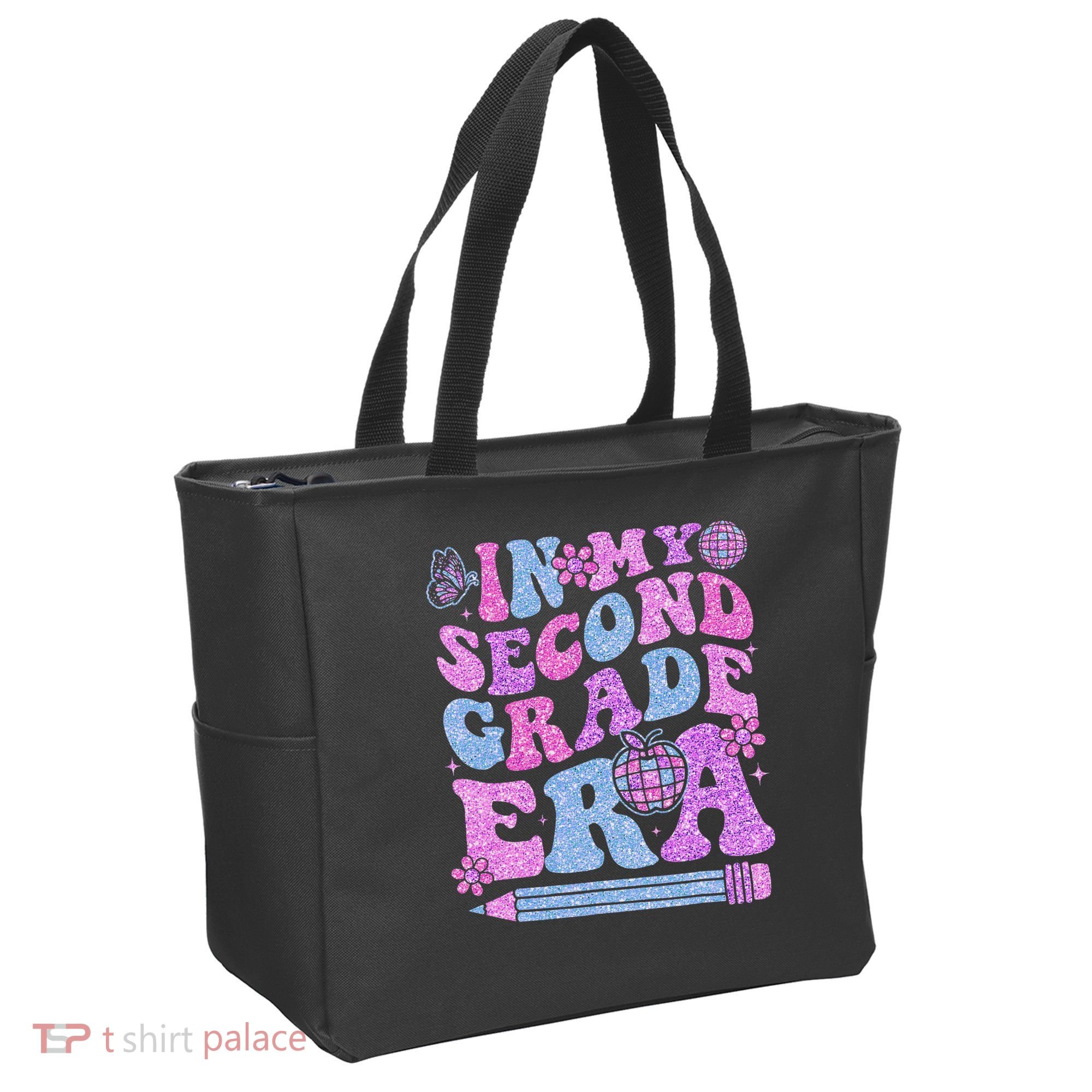 In My Second Grade Era Girl Back To School 2nd Grade Teacher Tote Bag