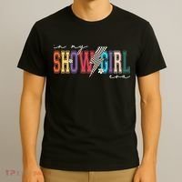 In My Show Girl Era Showgirl Retro Spotlight T-Shirt thumb 3