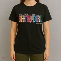 In My Show Girl Era Showgirl Retro Spotlight T-Shirt thumb 4