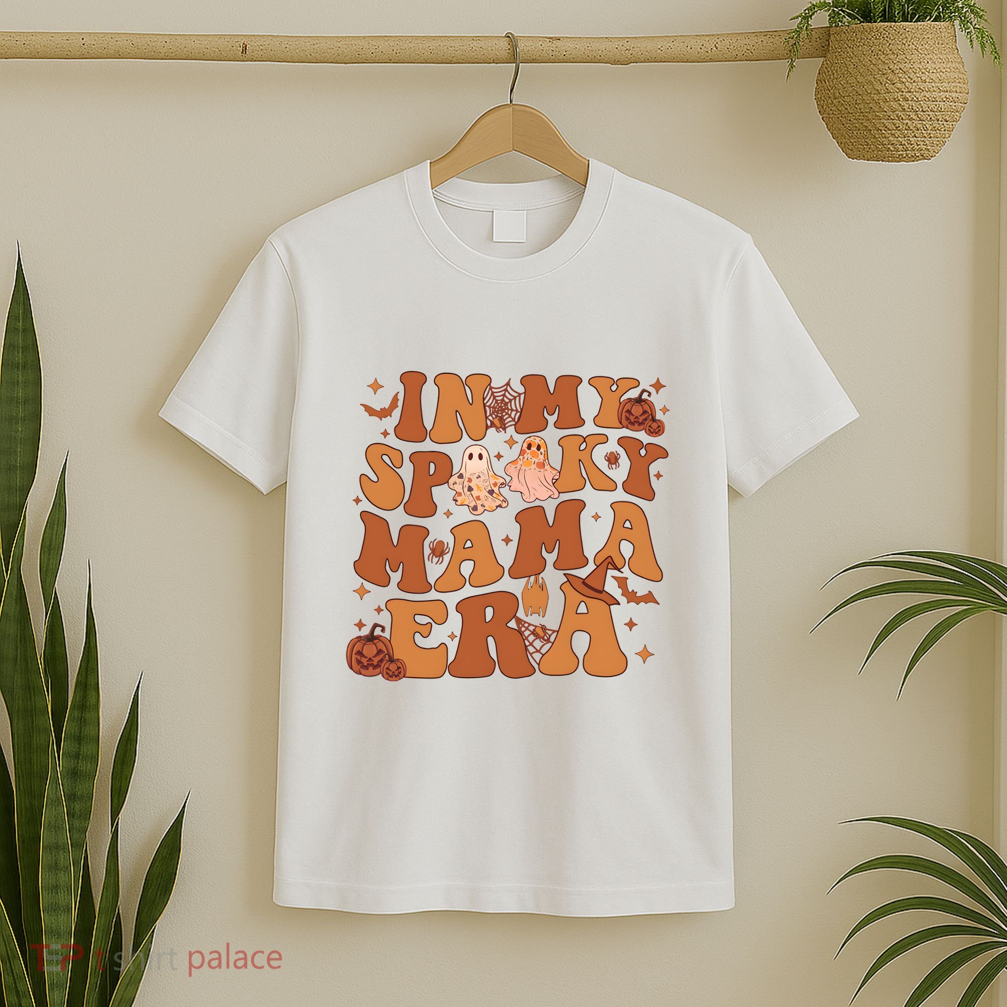 In My Spooky Mama Era Spooky Mom Funny Halloween T-Shirt