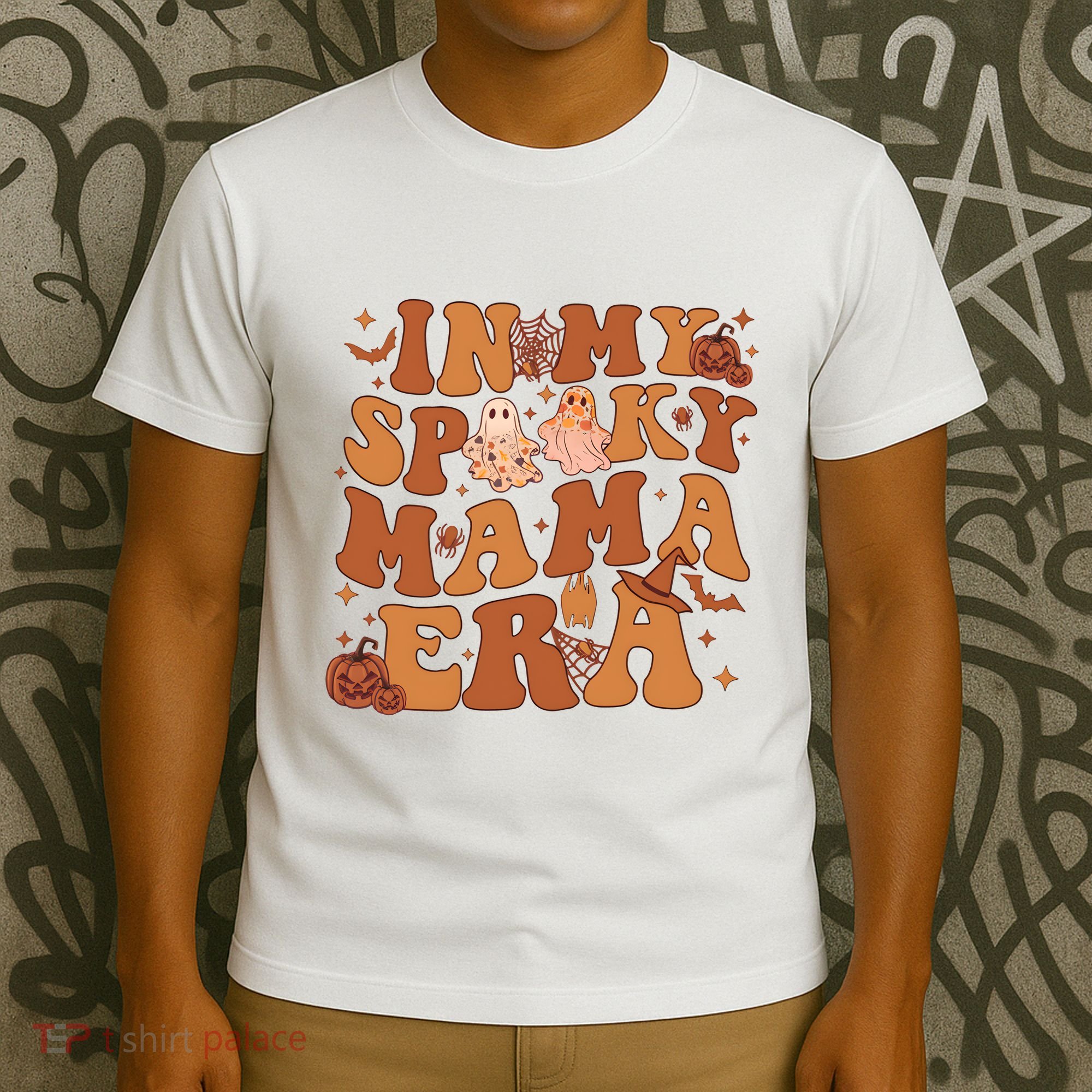 In My Spooky Mama Era Spooky Mom Funny Halloween T-Shirt