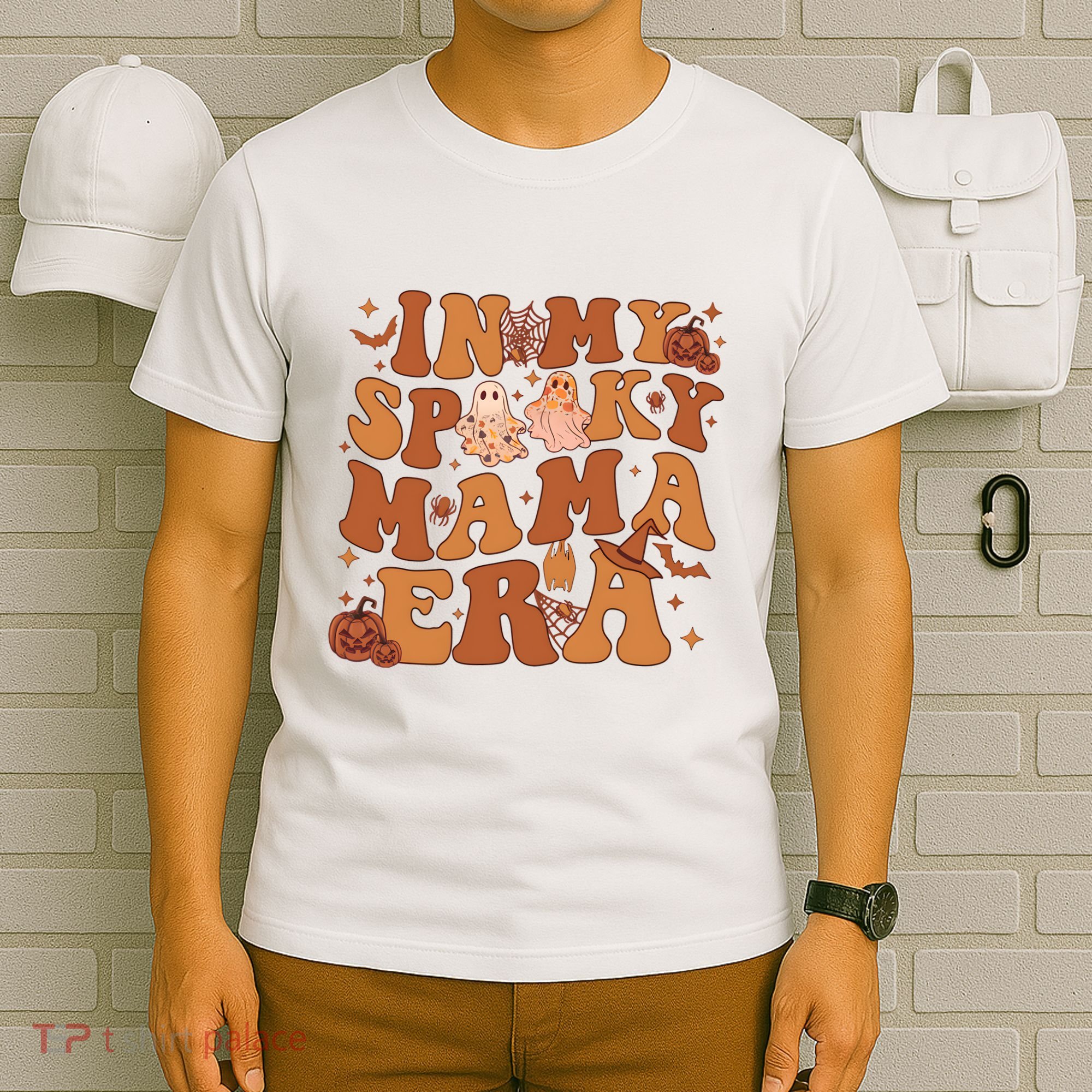 In My Spooky Mama Era Spooky Mom Funny Halloween T-Shirt