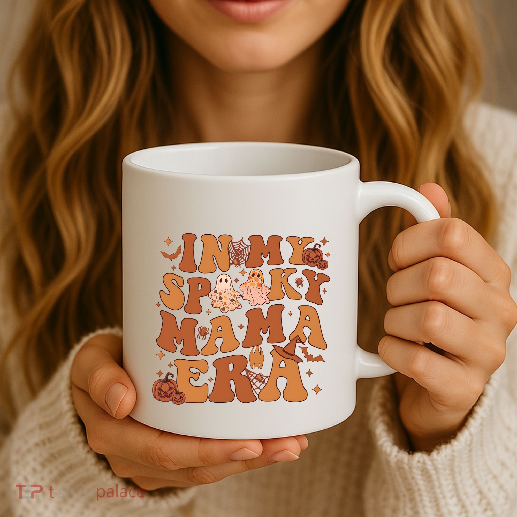 In My Spooky Mama Era Spooky Mom Funny Halloween Coffee Mug