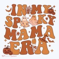 In My Spooky Mama Era Spooky Mom Funny Halloween Hat thumb 2