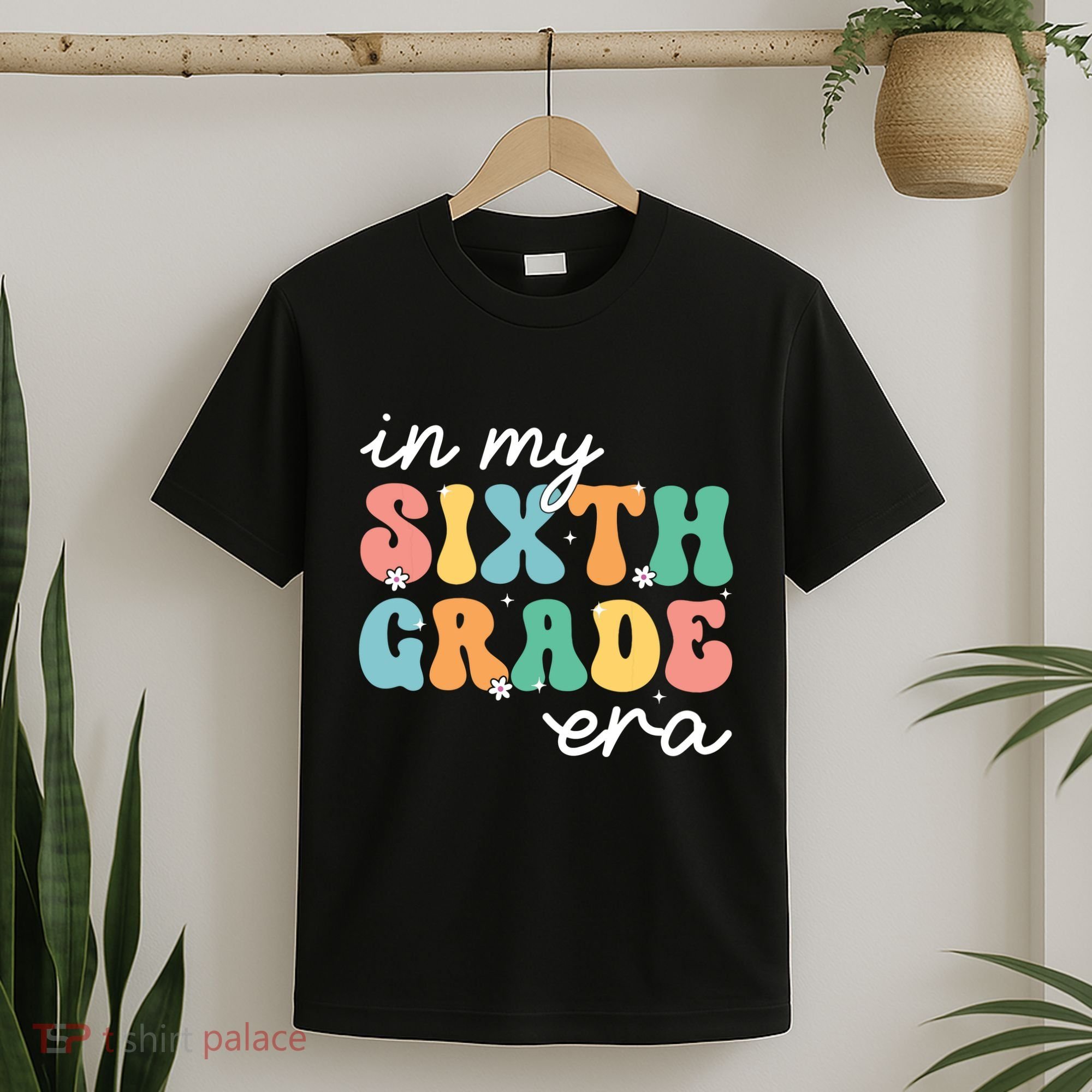 In My Sixth Grade Era 6th Grade Girl Teacher Back To School T-Shirt