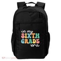 In My Sixth Grade Era 6th Grade Girl Teacher Back To School Backpack thumb 0