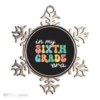 In My Sixth Grade Era 6th Grade Girl Teacher Back To School Ornament thumb 0