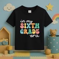 In My Sixth Grade Era 6th Grade Girl Teacher Back To School Toddler T-Shirt thumb 3