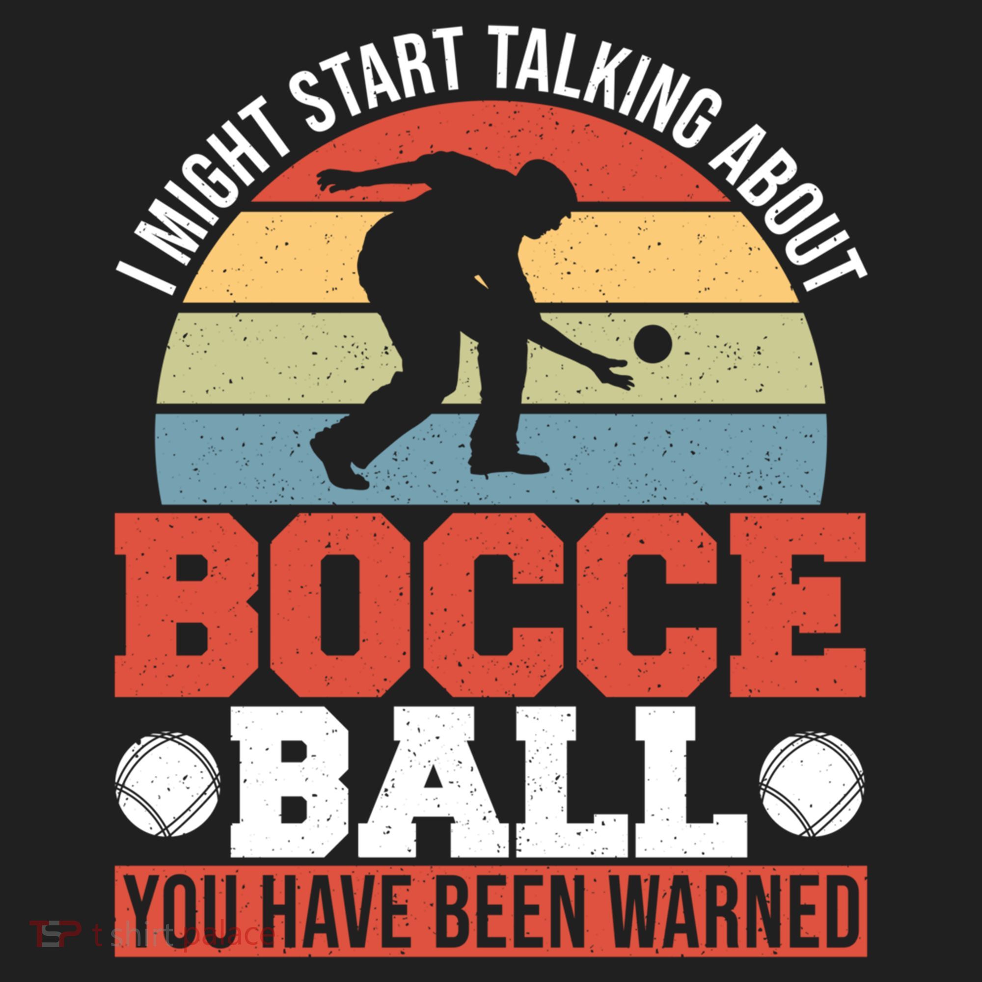 I Might Start Talking About Bocce Ball Gift Beanie
