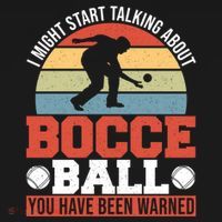I Might Start Talking About Bocce Ball Gift Pajama Set thumb 2